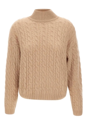 Hemisphere cable weave jumper - Neutrals