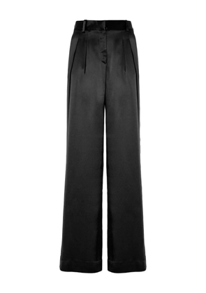 Malo pleated trousers - Black