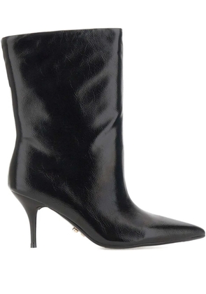 TWENTY FOURHAITCH 80mm Unuk pointed ankle boots - Black