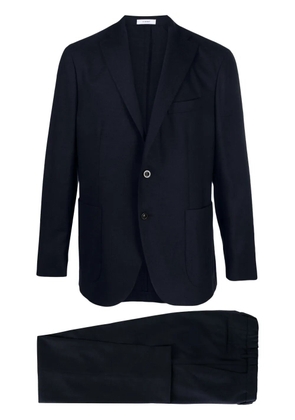 Boglioli single-breasted virgin-wool suit - Blue