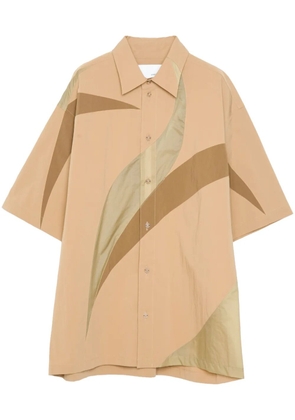 Yoshiokubo Ellipse shirt - Neutrals
