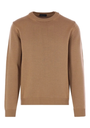 Roberto Collina ribbed-knit sweater - Brown