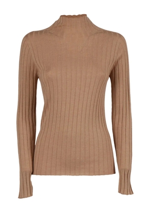 Peserico ribbed knitted sweater - Neutrals