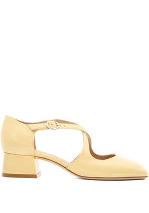 Stuart Weitzman 35mm Clem pumps - Yellow