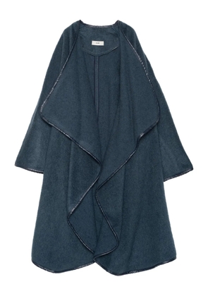 Muller Of Yoshiokubo trimmed coat - Blue