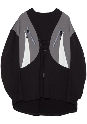 Yoshiokubo Trail crew-neck sweatshirt - Black