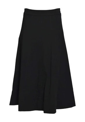True Royal flared midi skirt - Black