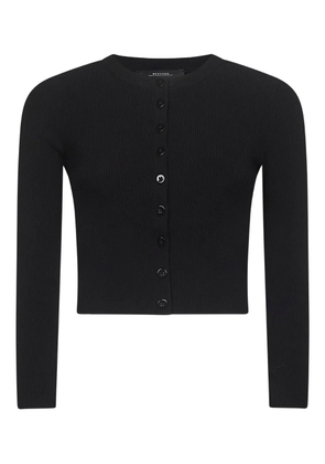 Weekend Max Mara ribbed buttoned cardigan - Black