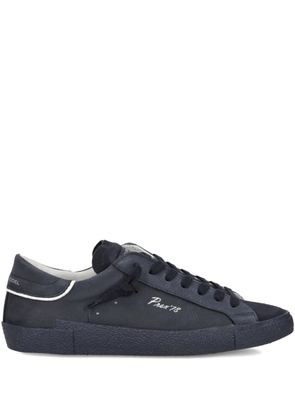 Philippe Model Paris leather low-top sneakers - Blue