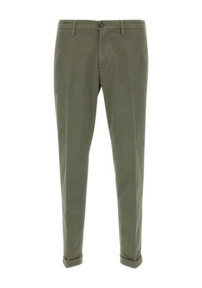 Re-Hash cuffed welt-pocket trousers - Green