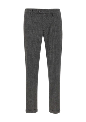 Re-Hash Mucha textured cuffed trousers - Grey