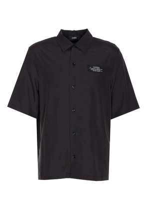 AMIRI logo-print shirt - Black