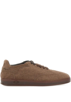 SOLDINI80 Akira Donald suede sneakers - Brown