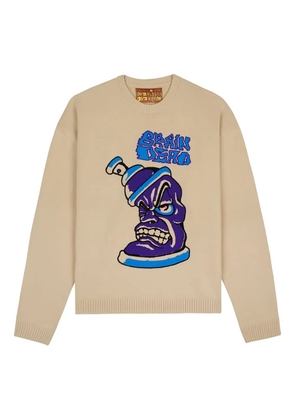 Brain Dead Spray Can sweater - Neutrals
