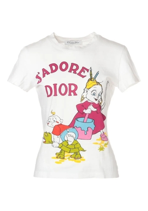 Christian Dior Pre-Owned 2002 J'adore Dior graphic T-shirt - White