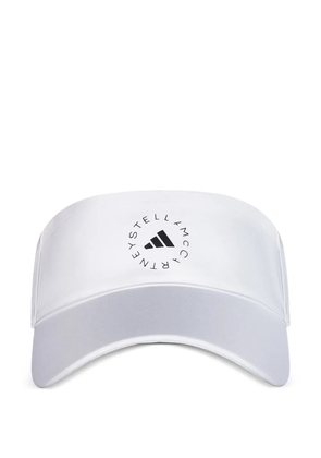 adidas by Stella McCartney logo-detail visor - White