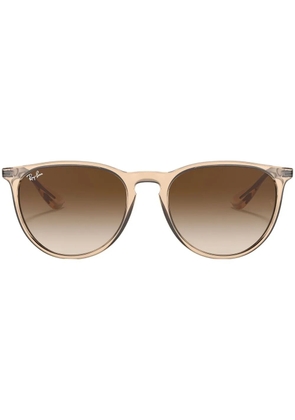 Ray-Ban Erika round-frame sunglasses - Brown