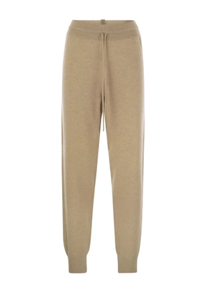 Fabiana Filippi drawstring-fastening track pants - Neutrals