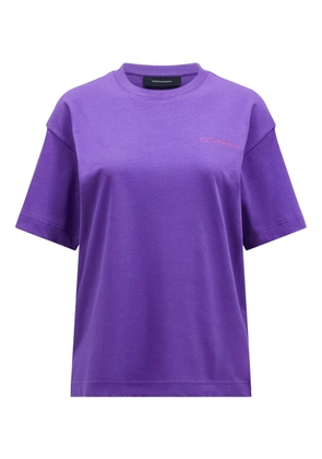 Peak Performance logo-print t-shirt - Purple