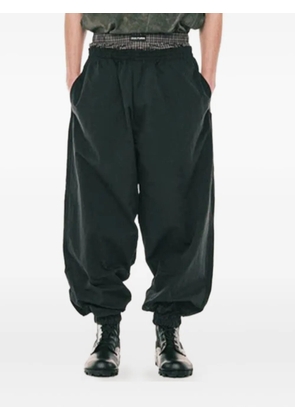 CULTURA logo trousers - Black