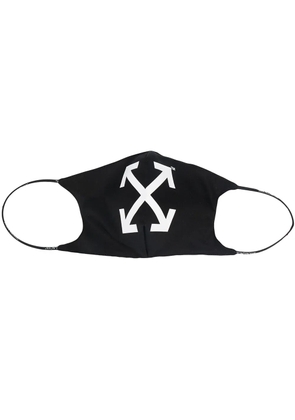 Off-White Arrow-print face mask - Black