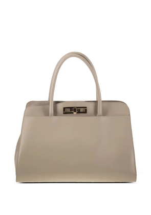 Fabiana Filippi large Trapeze tote bag - Neutrals