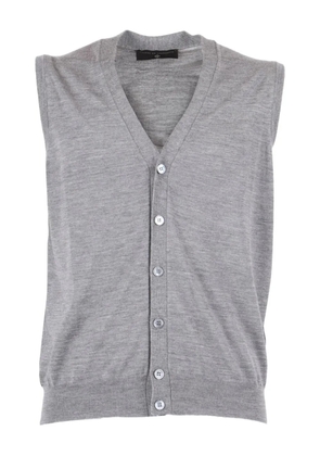 Filippo De Laurentiis buttoned vest - Grey