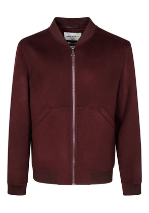 AMARÁNTO zip bomber jacket - Red