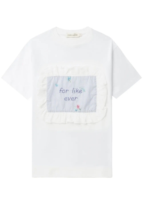 Joshua Sanders For Like Ever T-shirt - White