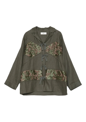 Muller Of Yoshiokubo sequin-embellished blouse - Green