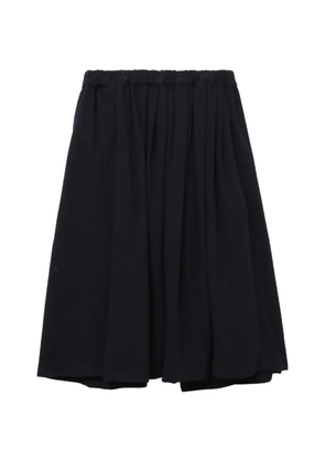 Comme Des Garçons Comme Des Garçons bow pleated skirt - Black