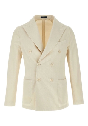 Marchesani peaked-lapels double-breasted blazer - Neutrals
