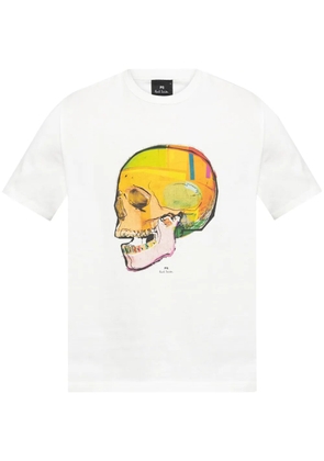PS Paul Smith skull-print T-shirt - White