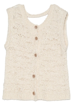 Muller Of Yoshiokubo Gourd vest - Neutrals