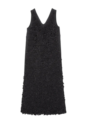Muller Of Yoshiokubo Flowy V-neck dress - Black