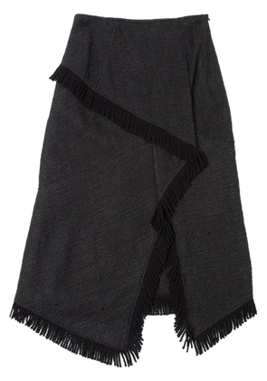 Muller Of Yoshiokubo asymmetric skirt - Black