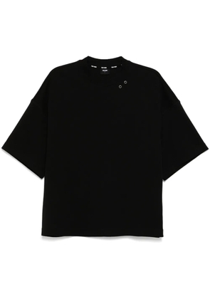 TEAM WANG design Choices cropped T-shirt - Black