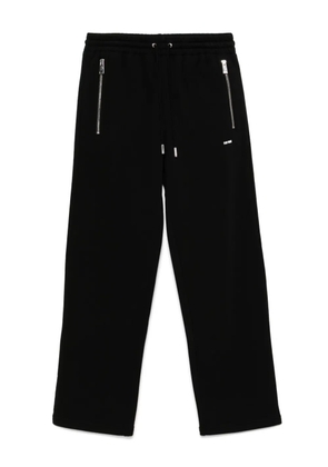 TEAM WANG design The Original straight jersey pants - Black