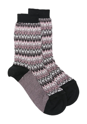Missoni zigzag-pattern socks - Black