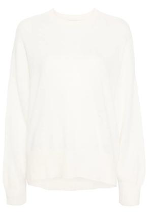 LouLou de Saison crew-neck cashmere jumper - White