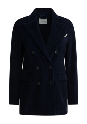 Circolo 1901 double-breasted corduroy blazer - Blue