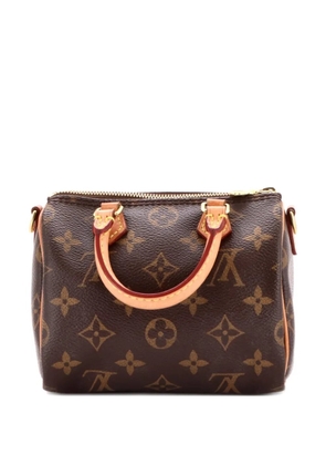 Louis Vuitton Pre-Owned Speedy Mini HL Handbag Monogram Canvas satchel - Brown