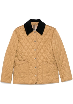 Burberry quilted jacket - Brown