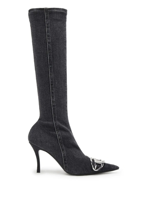 Diesel D-Venus knee-length boots - Black