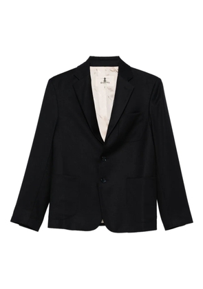 Barena button-fastening wool jacket - Blue