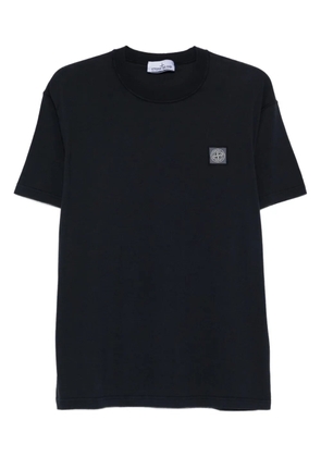 Stone Island logo-patch T-shirt - Blue