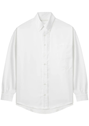 Random Identities cut-out shirt - White