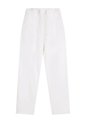 Panama Route drawstring track pants - White