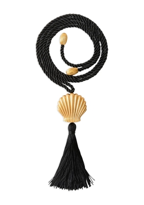 JULIETTA Éze shell tassel necklace - Gold
