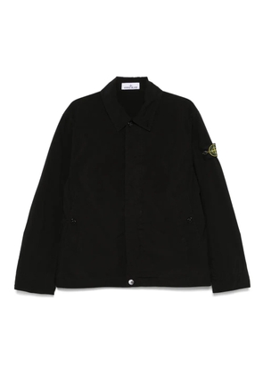 Stone Island Compass-badge jacket - Black